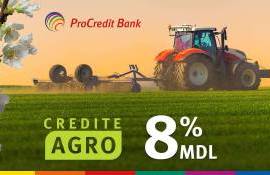ProCredit Bank lansează o ofertă specială pentru agricultori: Credit AGRO - agroexpert.md